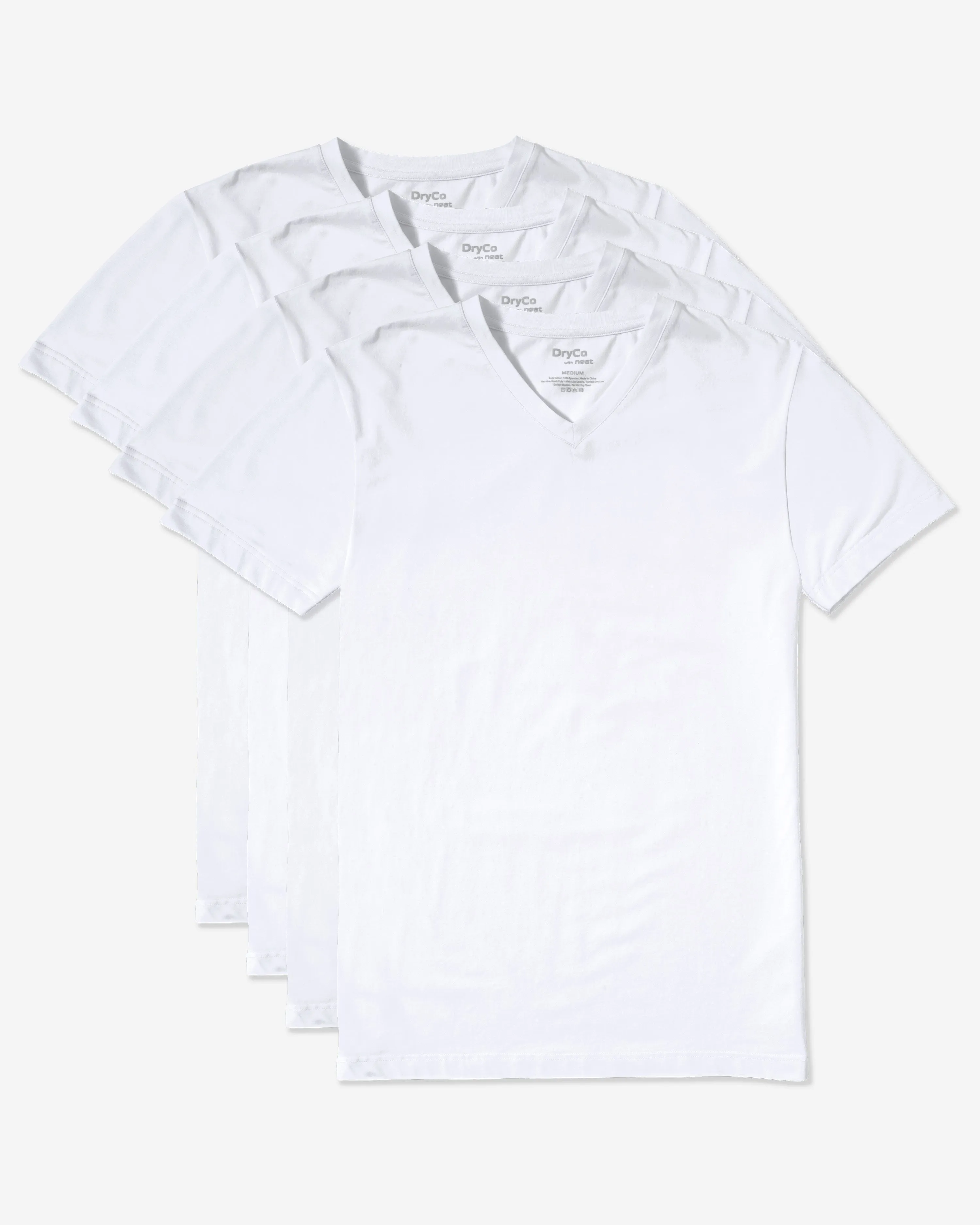 Sweat Defender V-Neck Undershirt 4-Pack