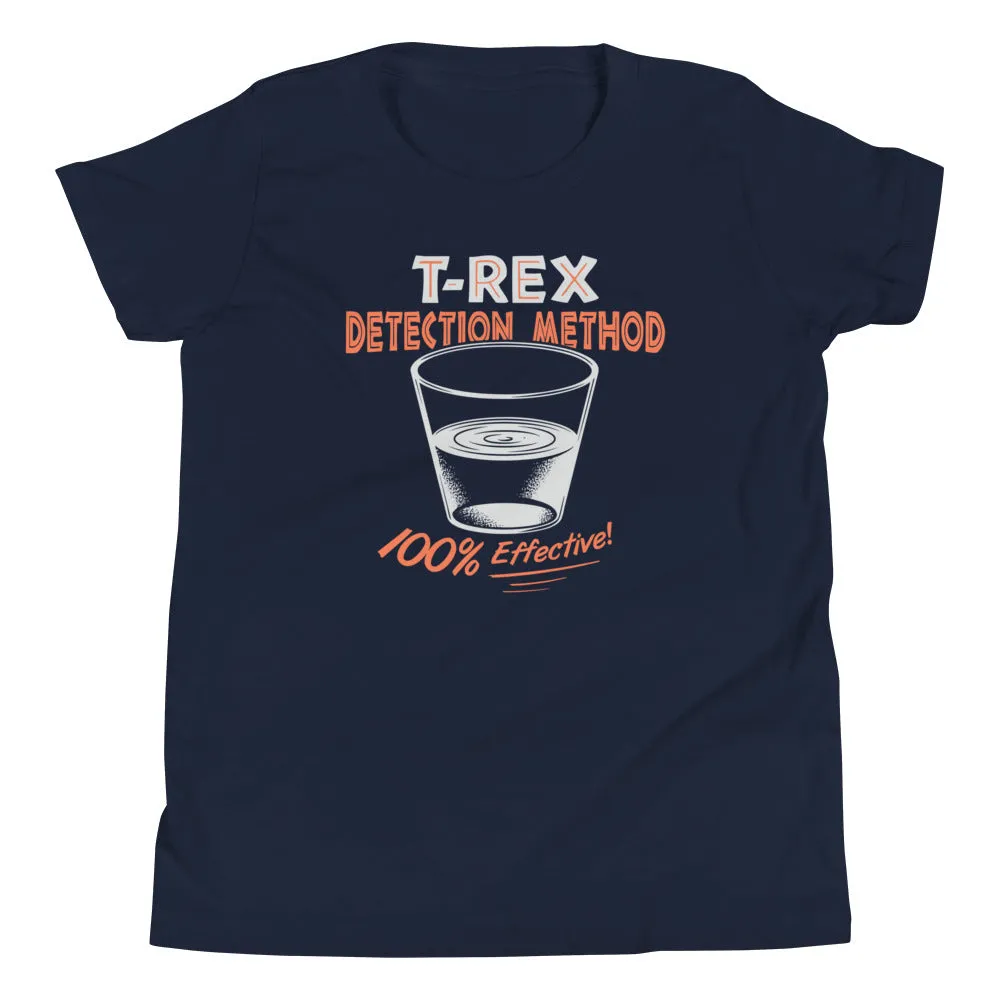 T-Rex Detection Method Kid's Youth Tee