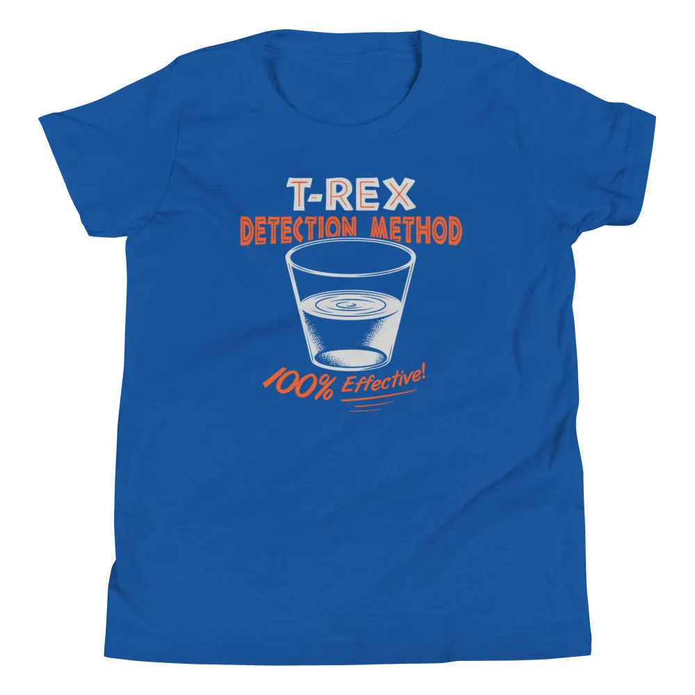 T-Rex Detection Method Kid's Youth Tee