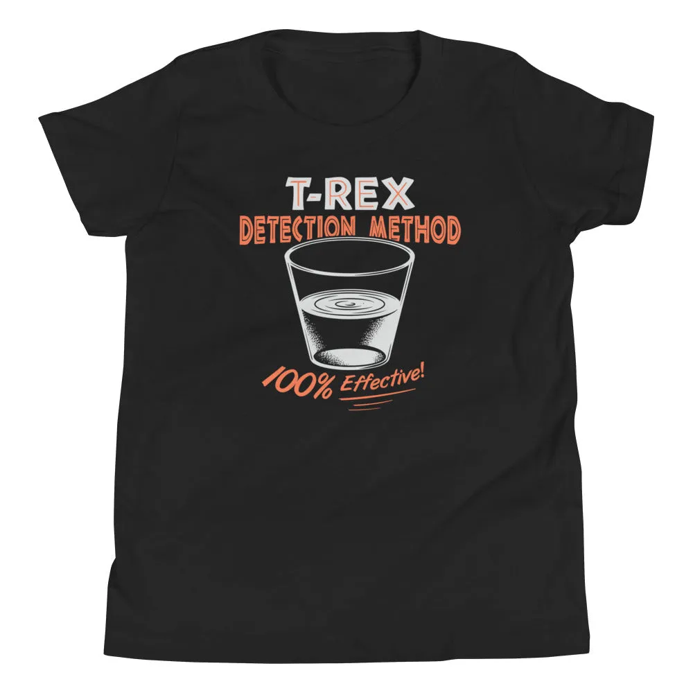 T-Rex Detection Method Kid's Youth Tee