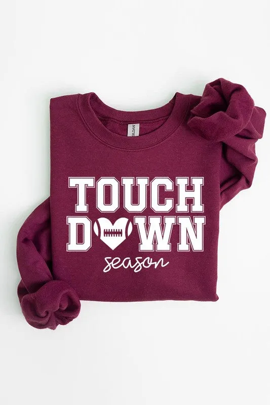 Touchdown Season Graphic Fleece Sweatshirts