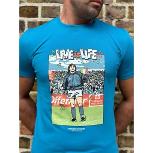 Weekend Offender - Opus Graphic Kingfisher Blue - T-Shirt