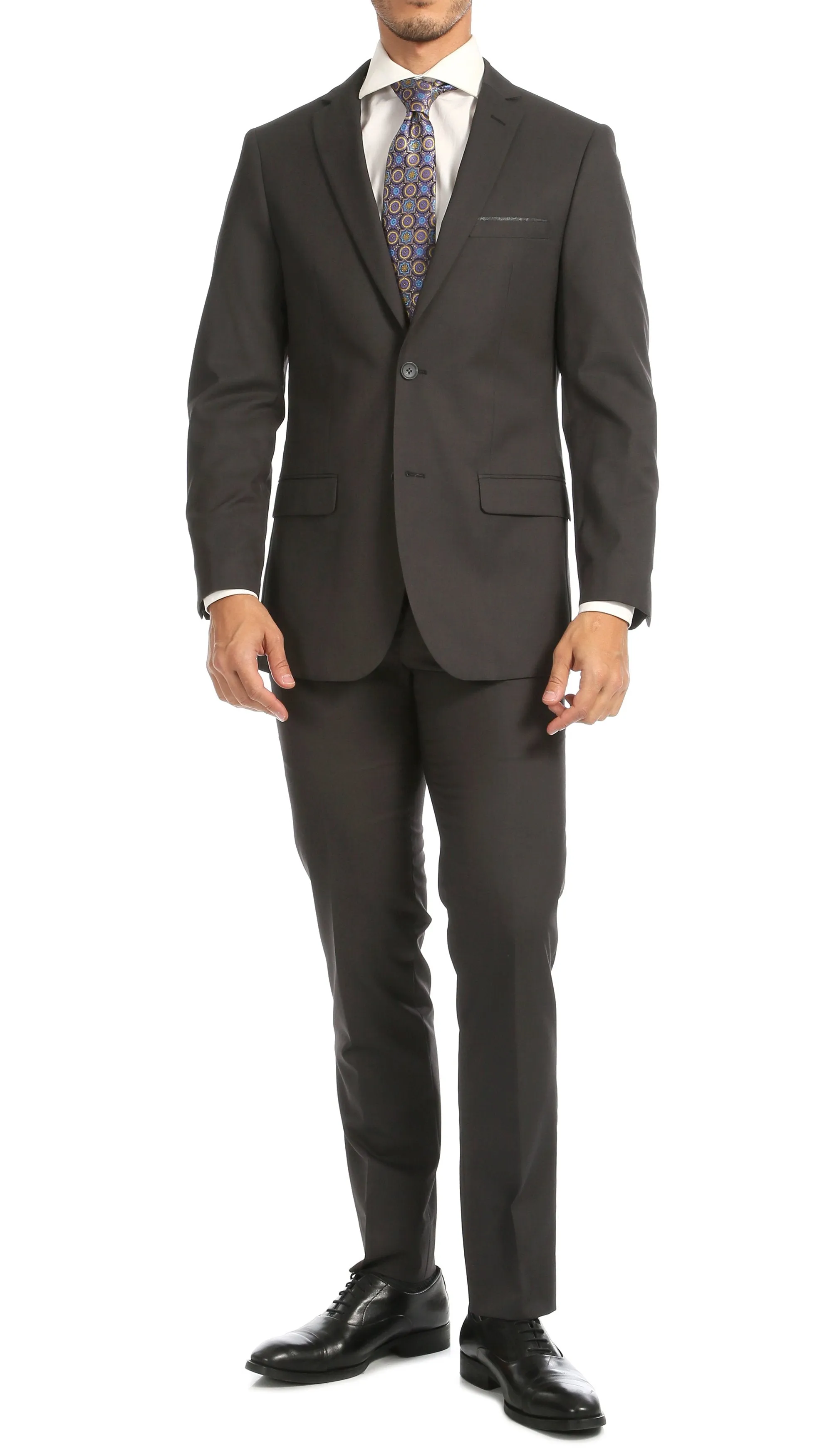 Windsor Charcoal Slim Fit 2 Piece Suit