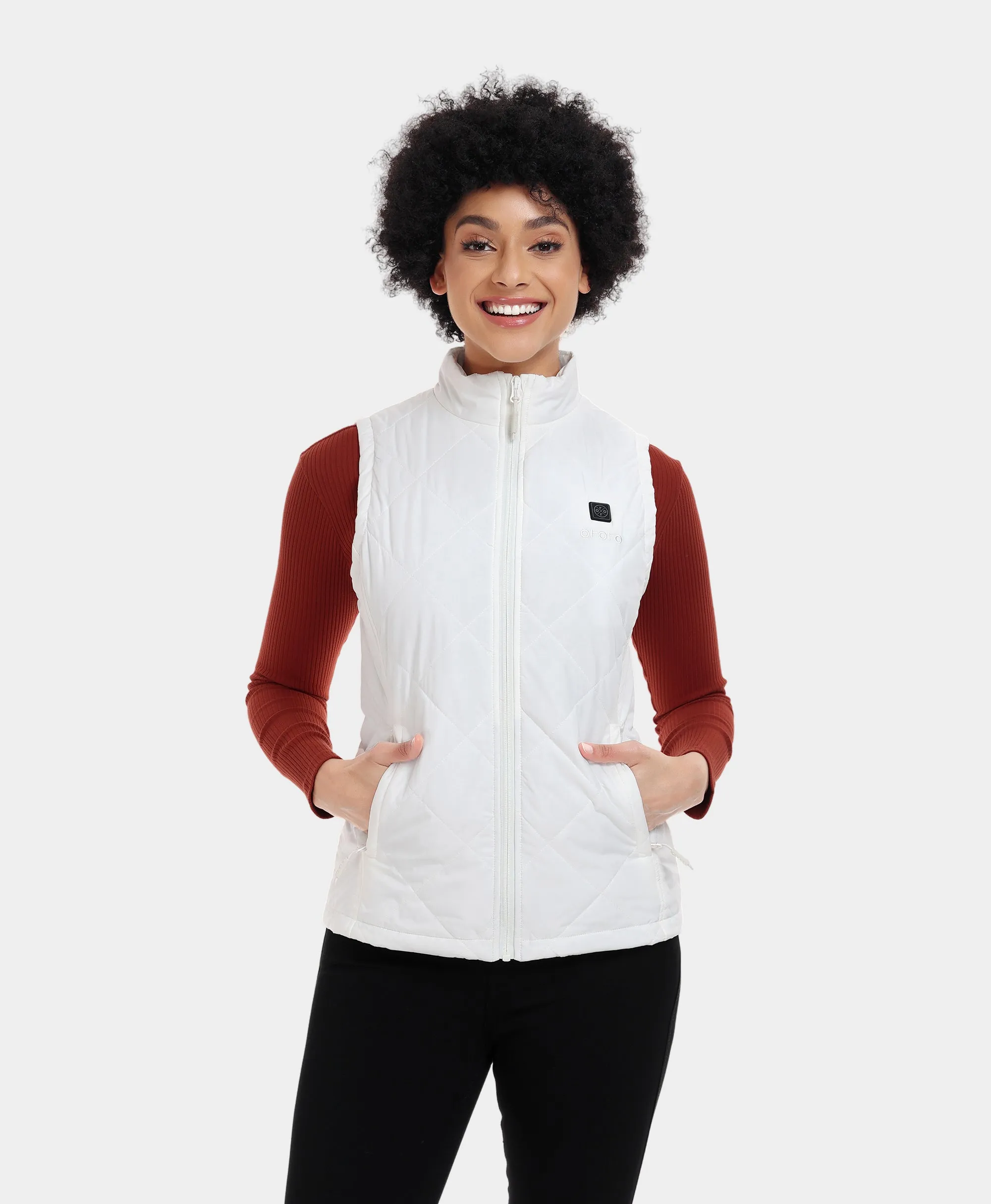 Women's Heated Quilted Vest (Apparel Only)