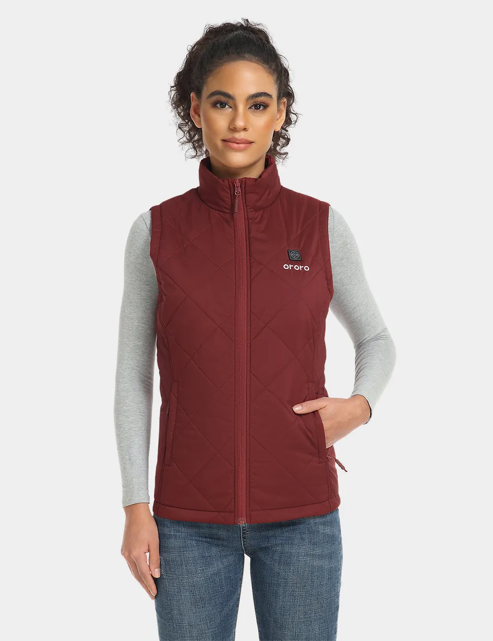 Women's Heated Quilted Vest (Apparel Only)