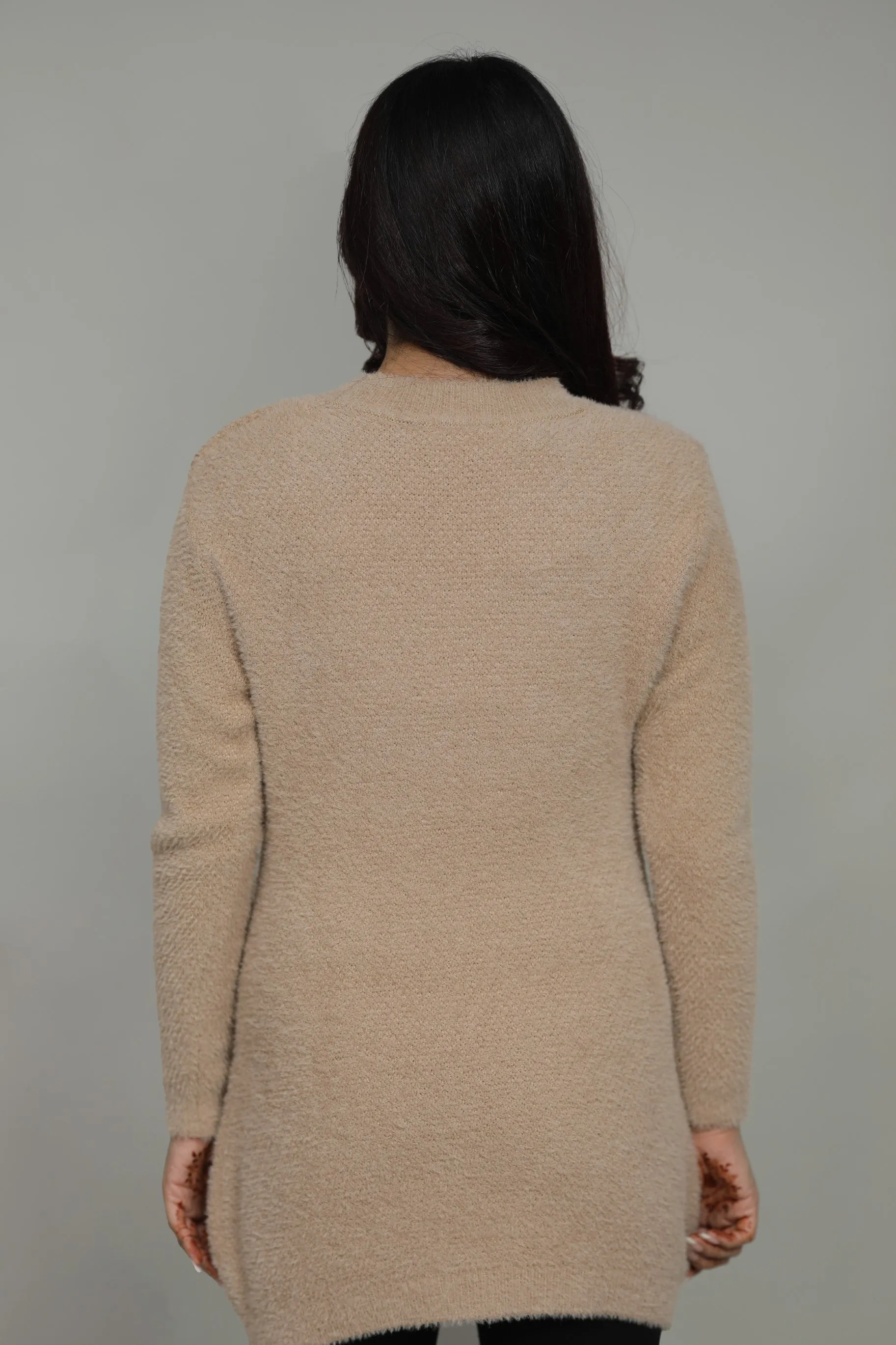 Woolen Round Neck Top For Women